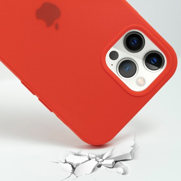 Silicone iPhone 12 Pro and Max Pro Cases - Picture 1 of 16